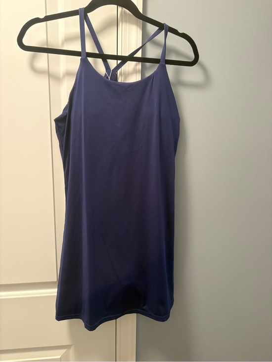KuaCua Pants - KuaCua Navy Athletic Tennis Dress Built In Shorts Pockets Size Large NWT